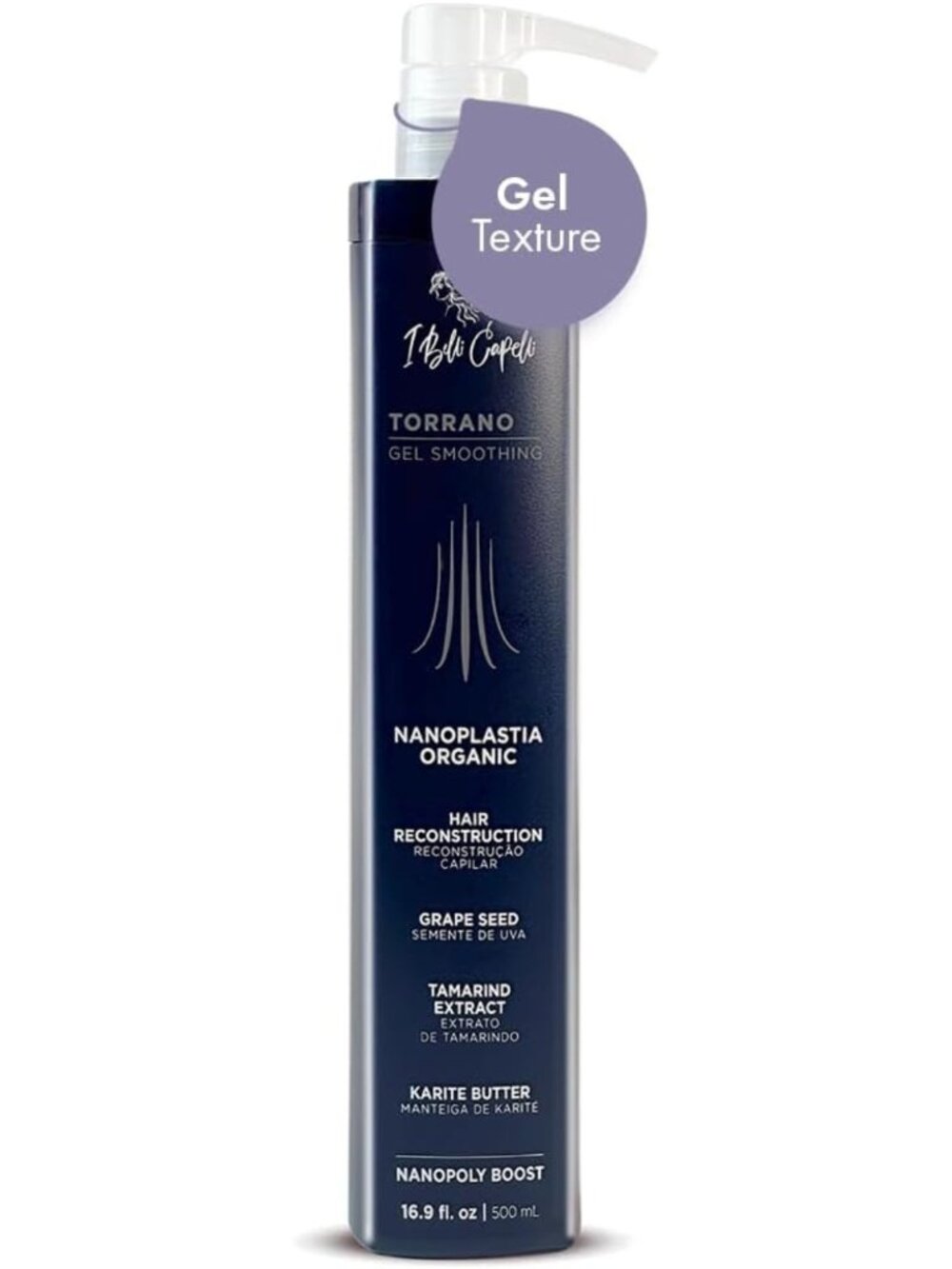 Frizz Control Keratin Hair Treatment - 1-Step Straightening, Formaldehyde-Free